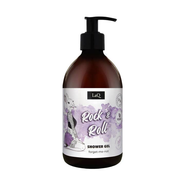 Rock & Roll Shower Gel Natuurlijk en Vegan - 500ml for wholesale by Mister33 Womencare