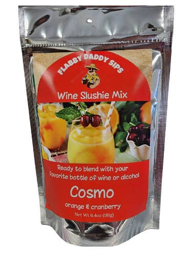 Cosmo Wine Slushie Mix for wholesale by Flabby Daddy Sips