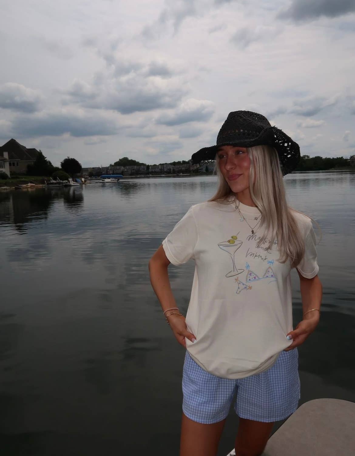 Sunday Violets - Wholesale Screen Printed T-Shirt - Women's - Martinis & Bikinis Premium Tee7