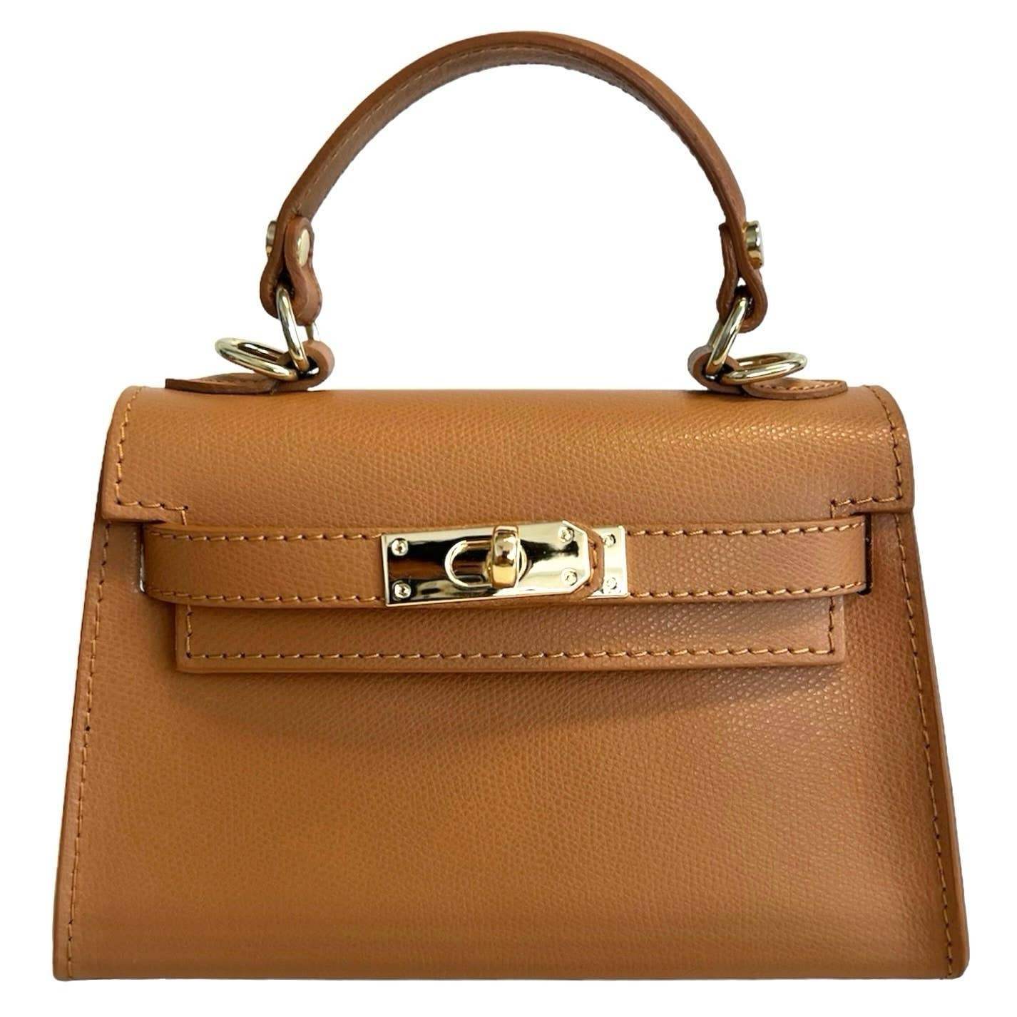 MODARNO - Wholesale Top Handle Bag - Women's - Modarno “Kelly” women's handbag in genuine leather 21x8x13 cm36