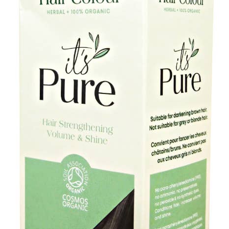 It's Pure - Vendita all'ingrosso Tinte per capelli - It's Pure Organic Herbal Colore per capelli nero indaco