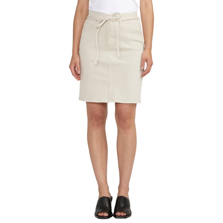 Natural Almond JAG Women's Knee-Length Skirt ECR678 for wholesale on Faire