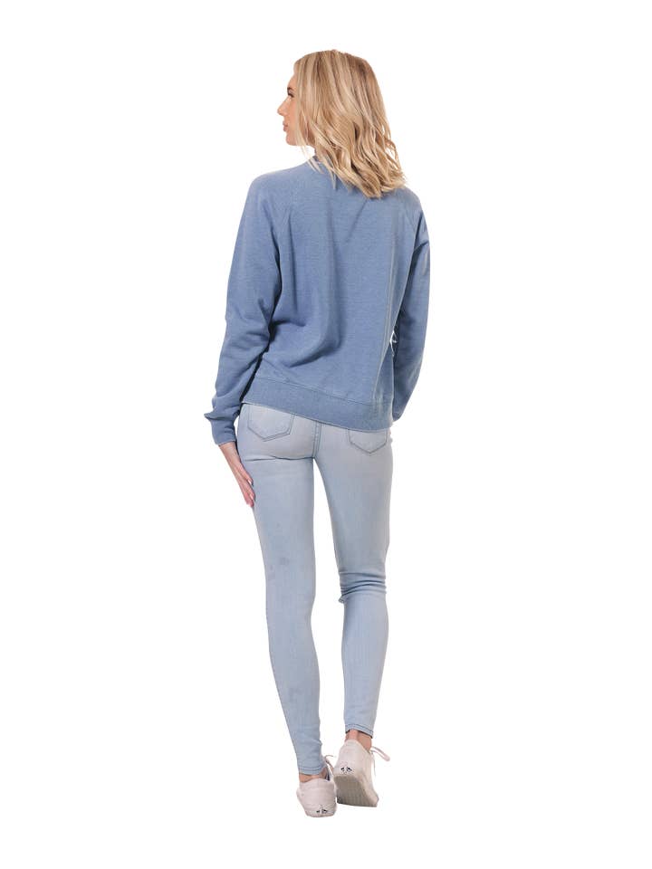 U.S. Apparel - Wholesale Sweatshirt - Women's - Adult Vintage Fleece Crew8