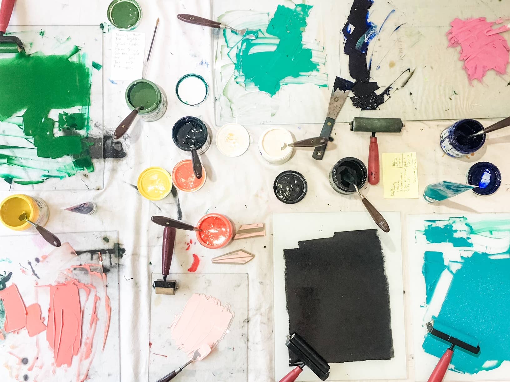 Valerie Perreault Studio - Wholesale Art Print - "Sunset" - Linocut Fine Art Print  11