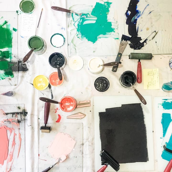 Valerie Perreault Studio - Wholesale Art Print - "Sunrise" - Linocut Fine Art Print 12