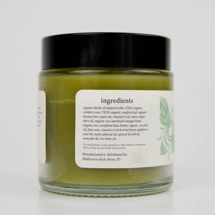 Midheaven Body - Wholesale Verzorgende zalf/balsem/crĆØme - Biologische smeerwortelzalf | Smeerwortelzalf | Volledig natuurlijk3