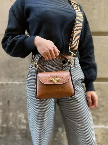 Cassette Barcelona - Wholesale Crossbody Bag - Women's - Cassette - L´Abeille Bag Burgundy6