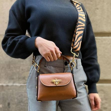 Cassette Barcelona - Wholesale Crossbody bag – Women's - Cassette - L´Abeille Bag Burgundy6