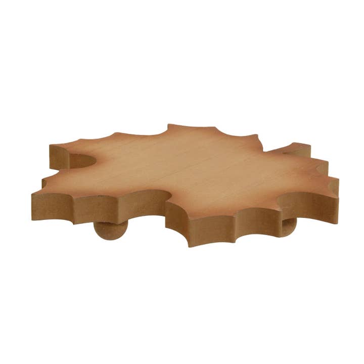 Réhausseur de feuilles d'automne en bois naturel pour la vente par Col House Designs