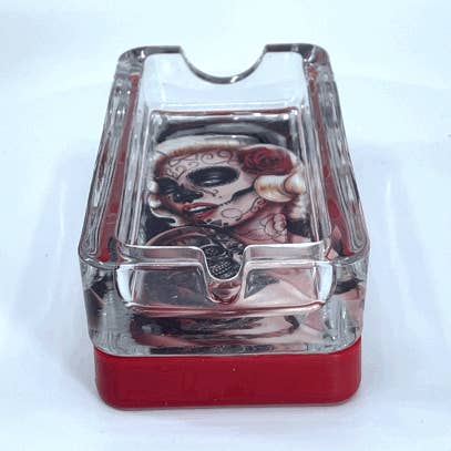 Smokezilla Ashtray LED Light Up Assortment- 6/Display for wholesale by Novelty Brands