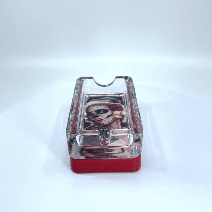Novelty Brands - Wholesale Ashtray - Smokezilla Ashtray LED Light Up Assortment- 6/Display