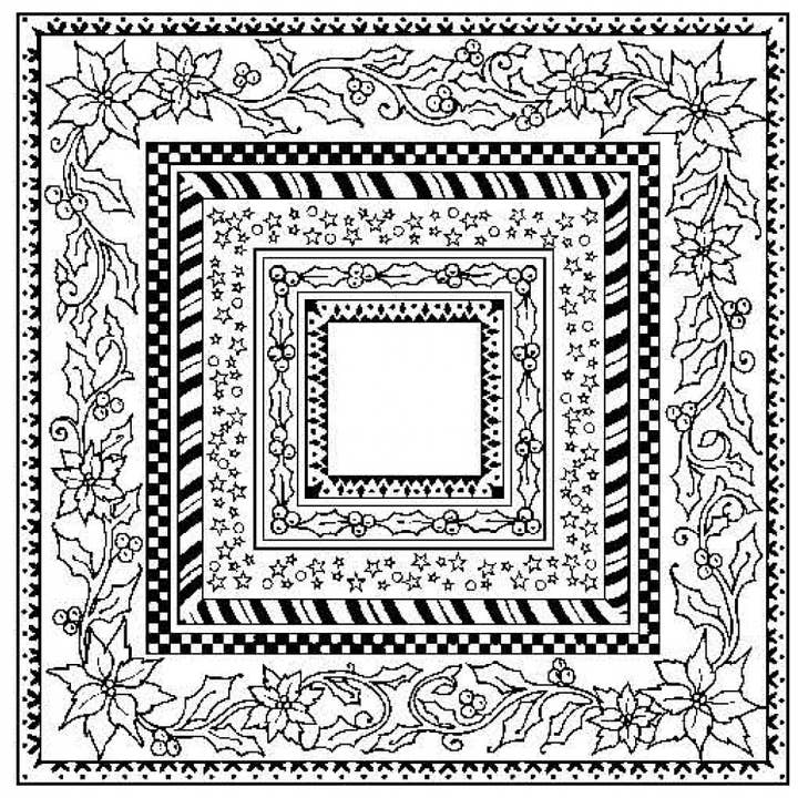 Christmas Frames Cling Rubber Stamp for wholesale by Stamp Addicts