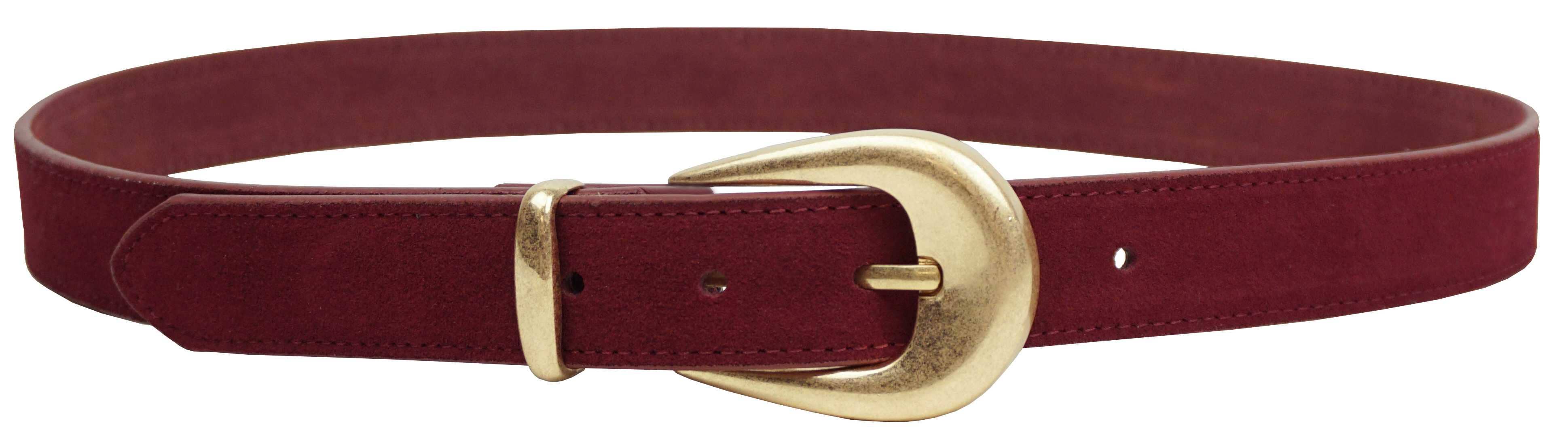 Anais - Wholesale Belt - Women's - Leather belt with gold buckle CT39596