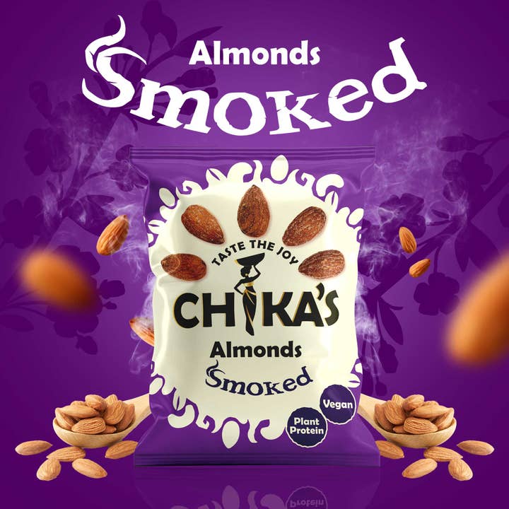 Smoked Almonds for wholesale by Chika's Food