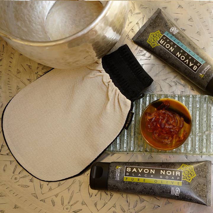 Karawan Authentic - Wholesale Exfoliating Gloves/Mitts - SET OF 2 KESSA BODY SCRUBBING GLOVES6