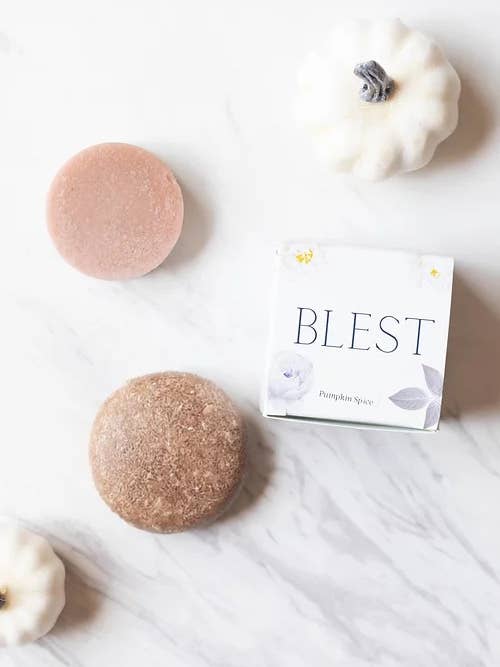 Pumpkin Spice Shampoo and Conditioner Set for wholesale by Blest