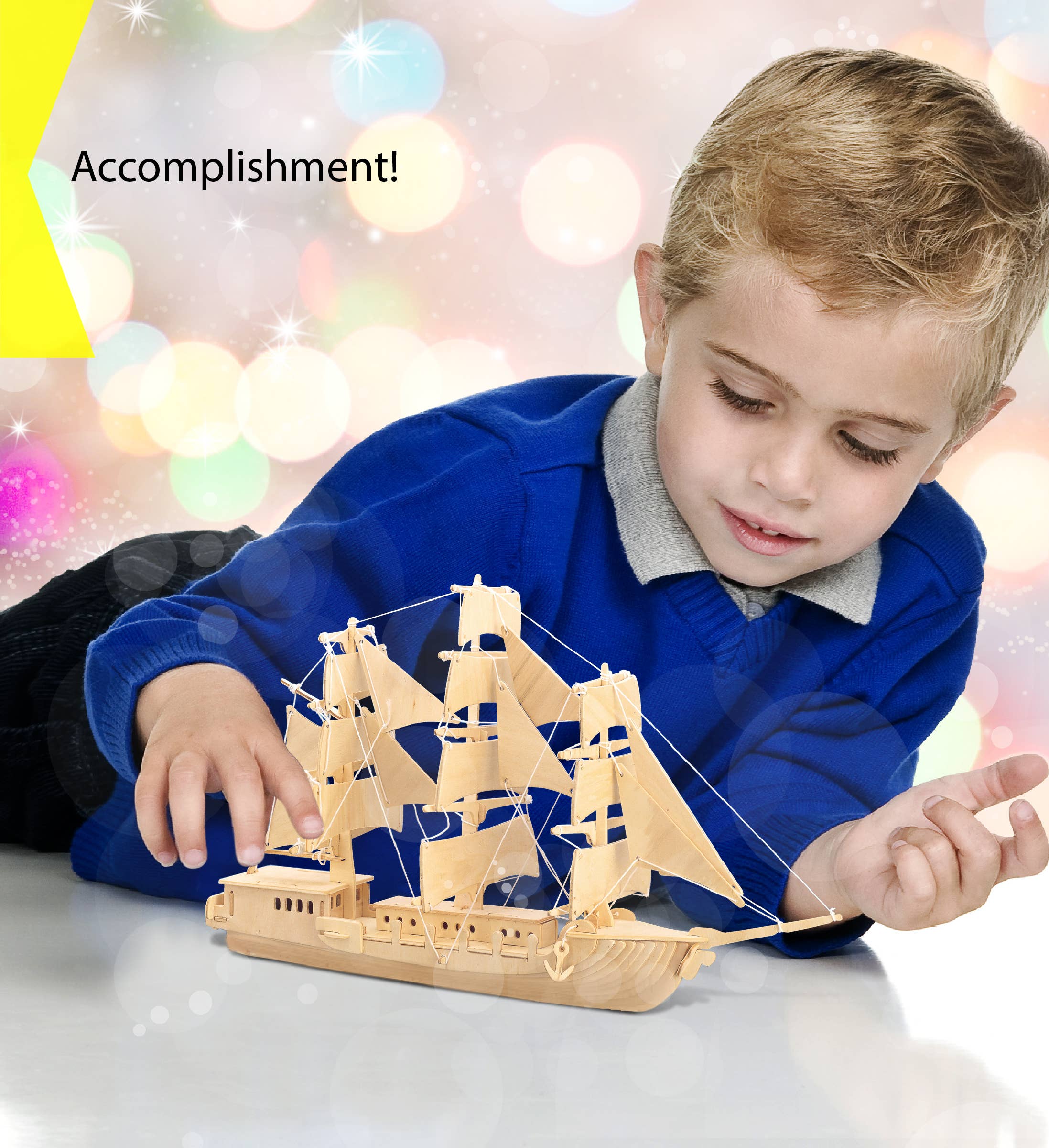 Cota Global - Vendita all'ingrosso Puzzle - Bambini - Puzzle 3D - Barca a vela europea5