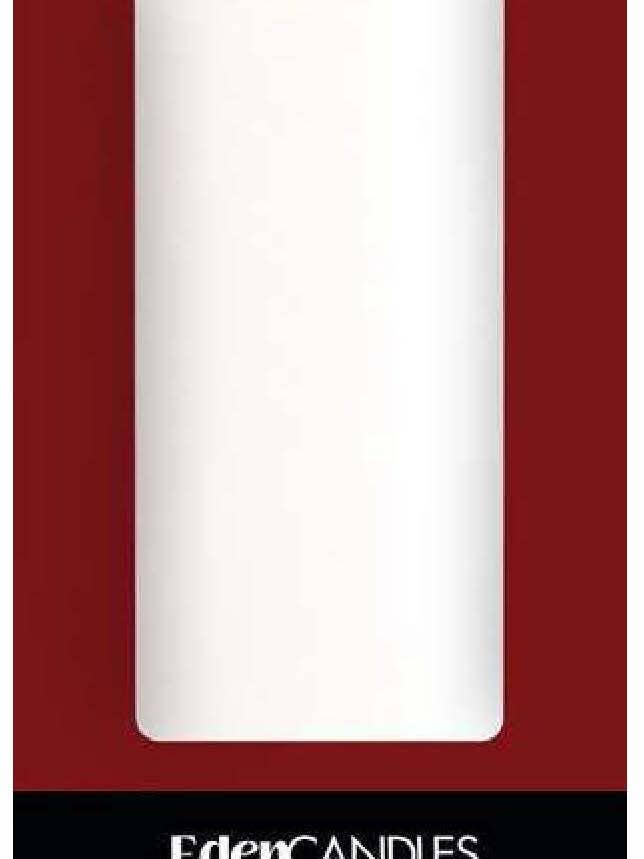Pillar Candle - Unscented - 3" x 6 " White for wholesale by Eden Candles / David Oreck Candles