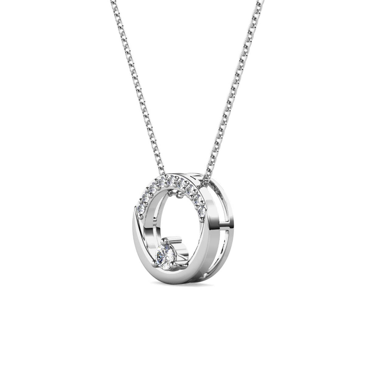 CARALI / MYC Paris - Vente Colliers à pendentif - Pendentifs Clarine - Argenté Et Cristal2