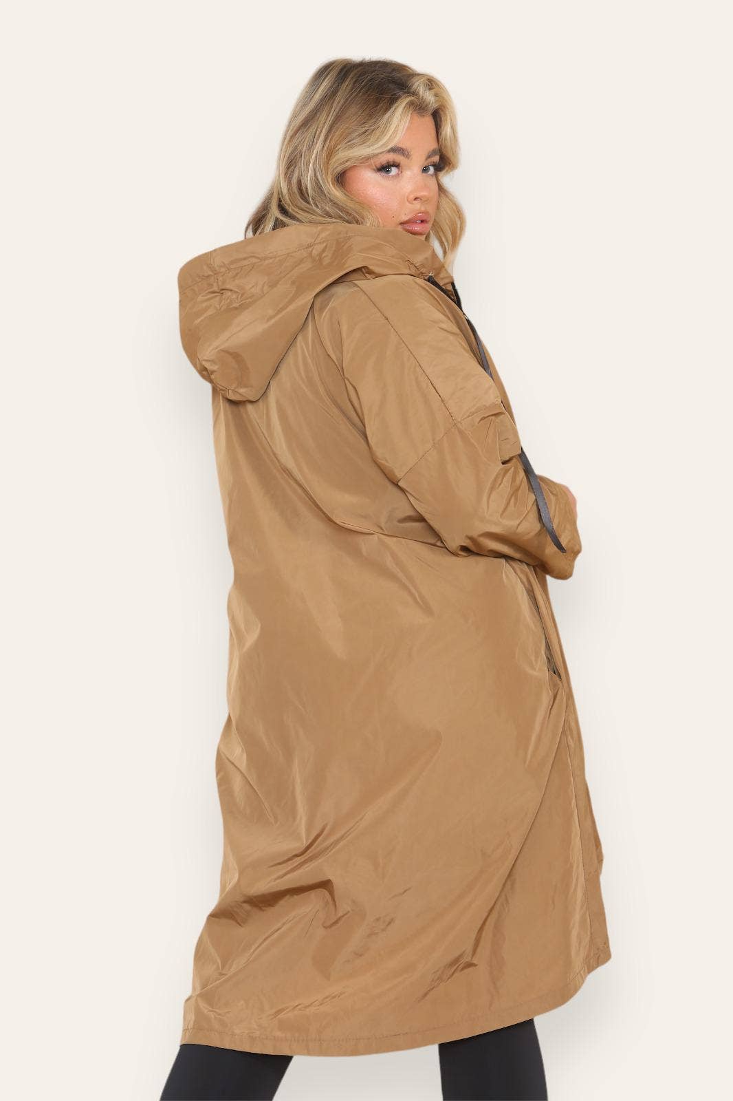 Miss Bold - Wholesale Raincoat - Women's - Oversized Hooded Rain Mac12