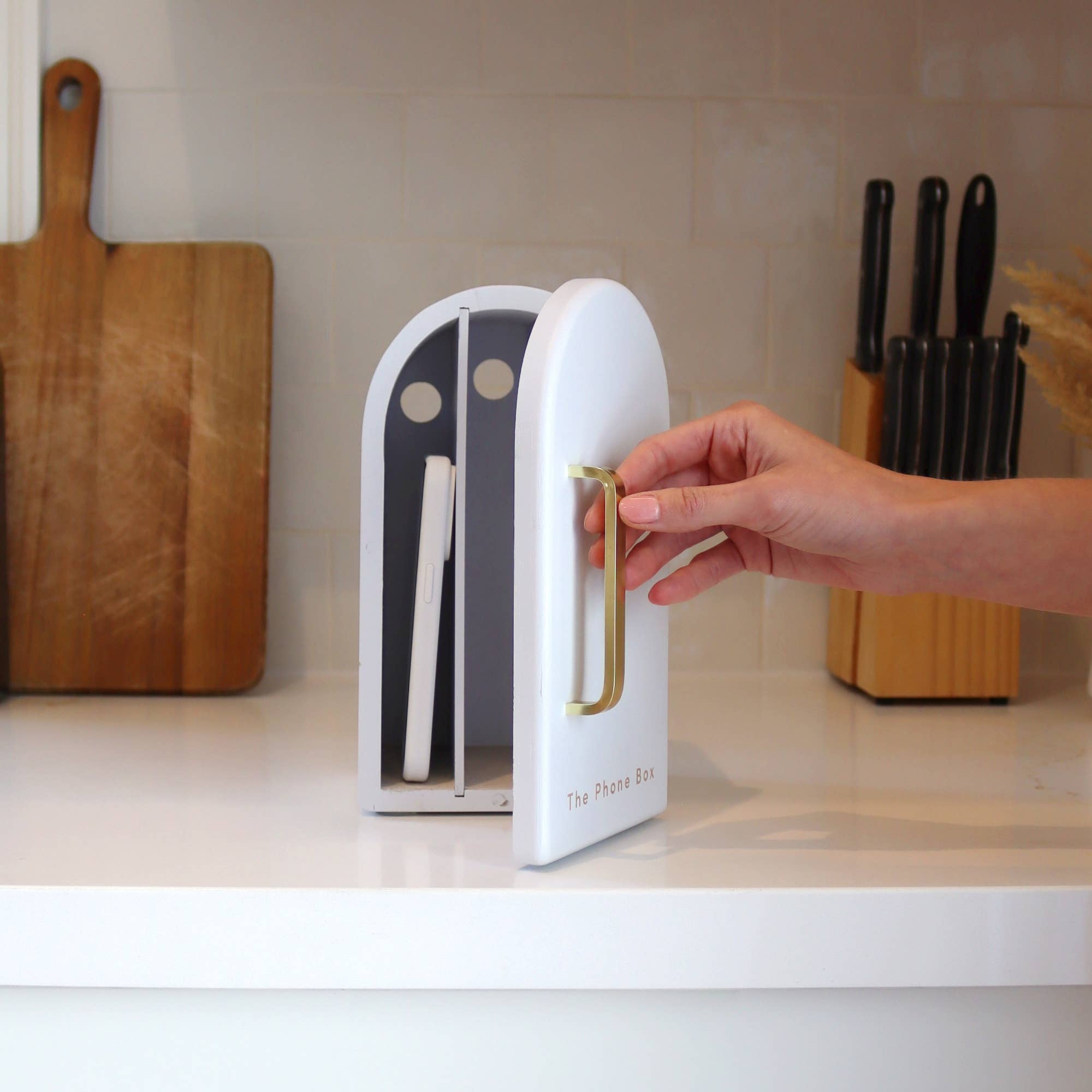 The Phone Box - Wholesale Decorative Box - The Phone Box - Pearl White6