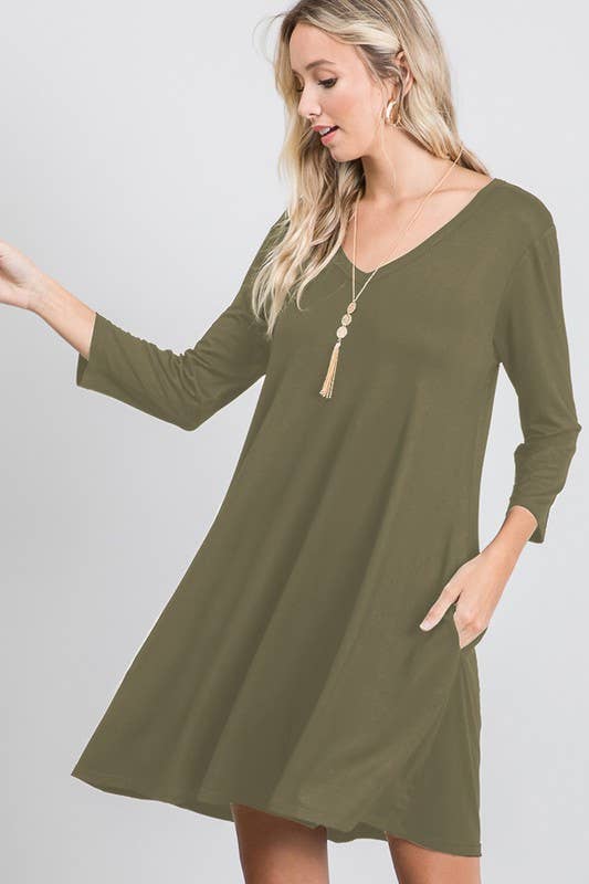 HEIMISH - Wholesale Dress - Women's - SD1250S SOLID DRESS7