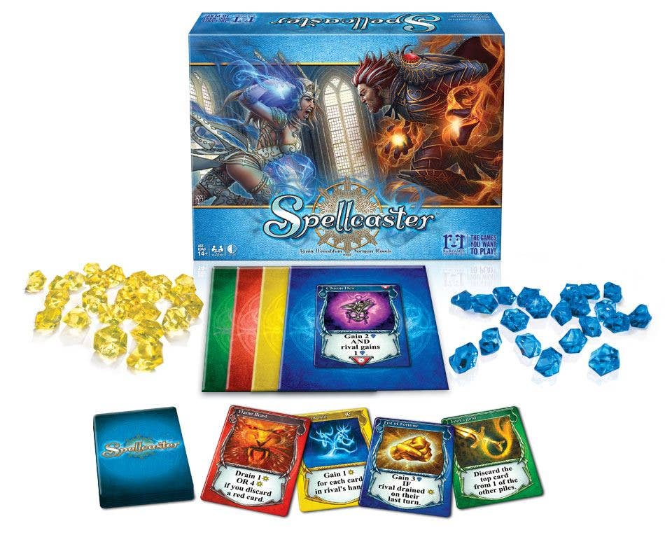 R & R Games - Wholesale Card Game - Spellcaster Combo - Base game W/ Expansion1