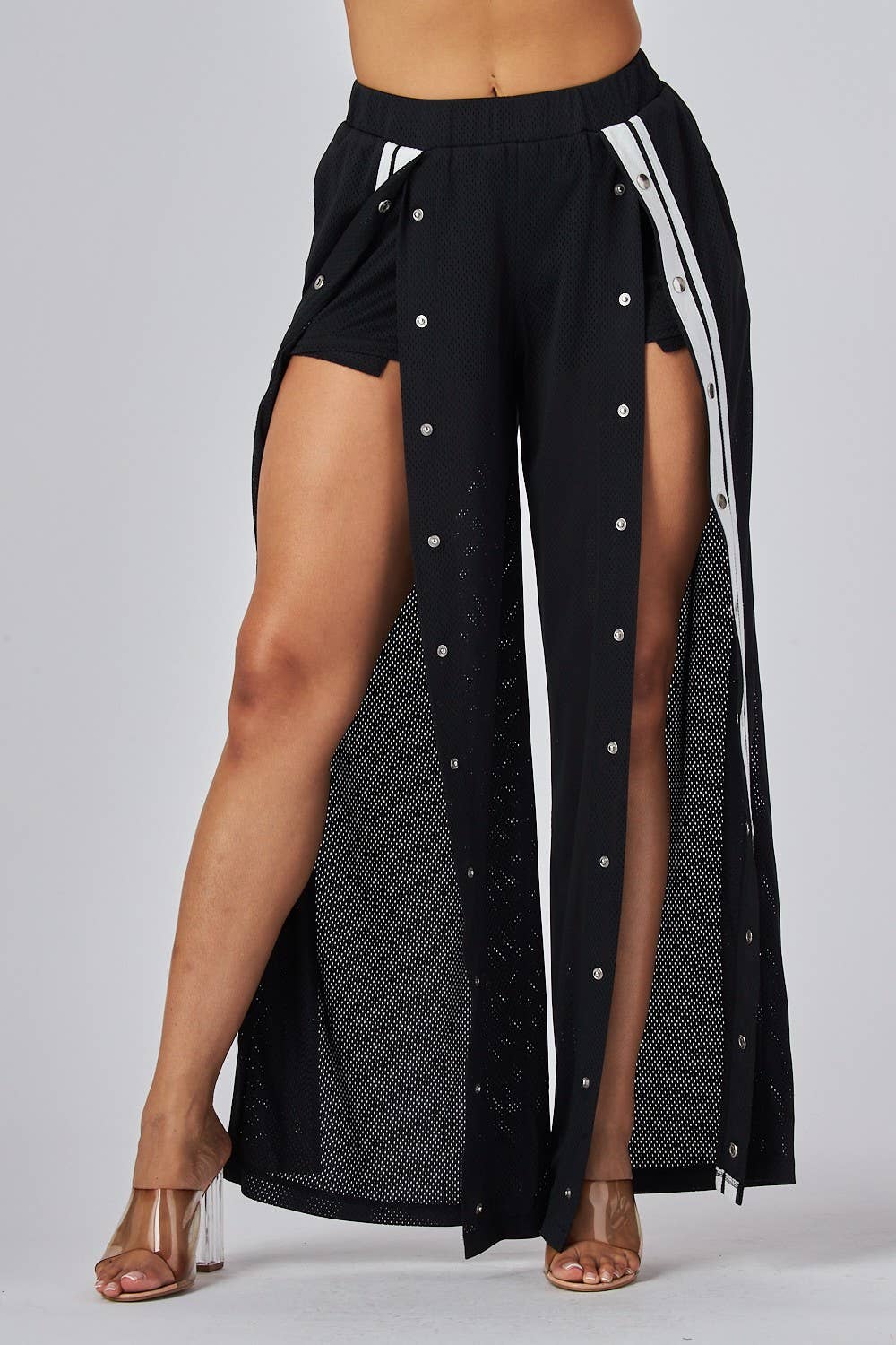 Hot & Delicious - Wholesale Broek - Dames - Sky Snap Mesh Broek (HDP33382)1