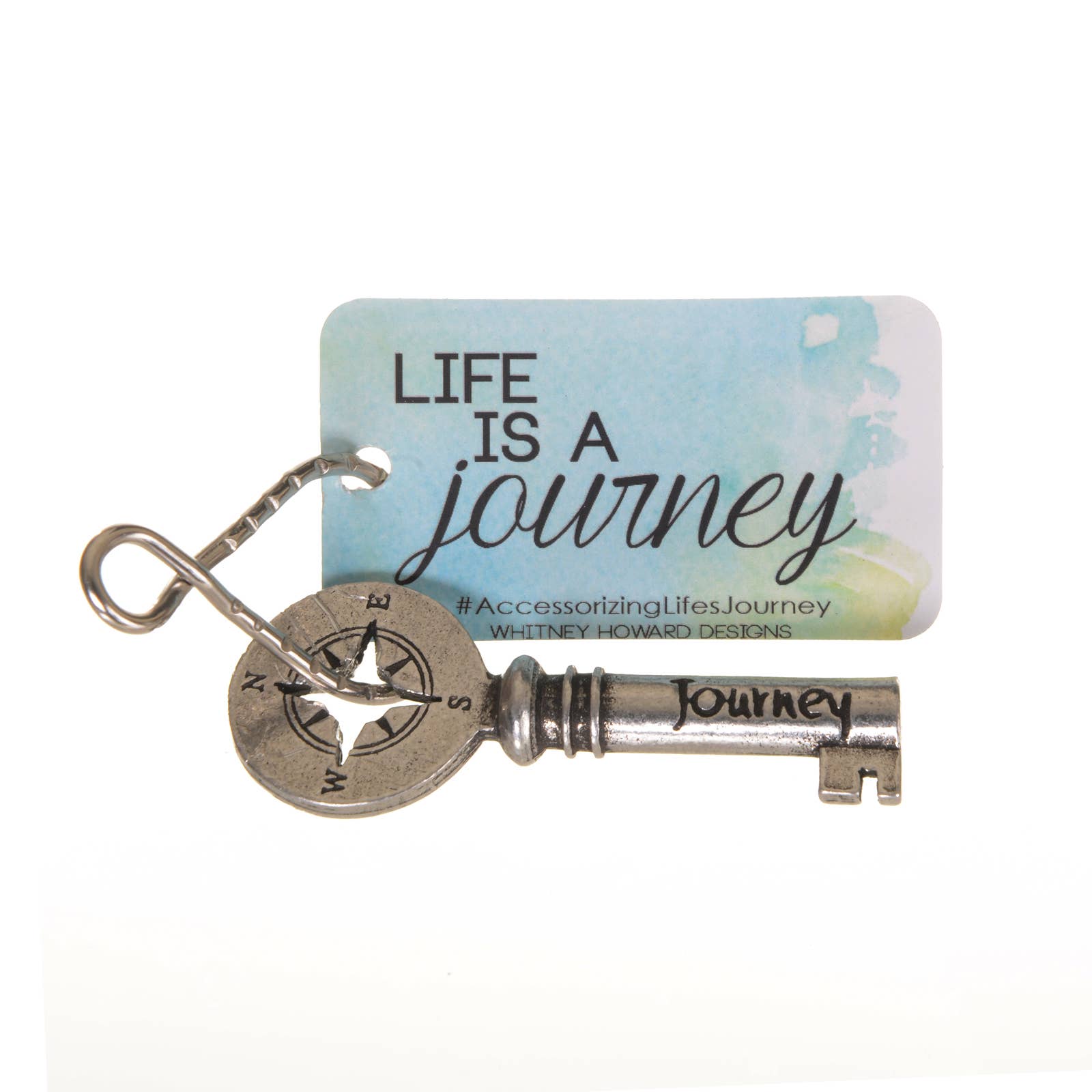Whitney Howard Designs - Wholesale Pendant/Charm Necklace - Vintage key charms with meaningful words, wearable statement11