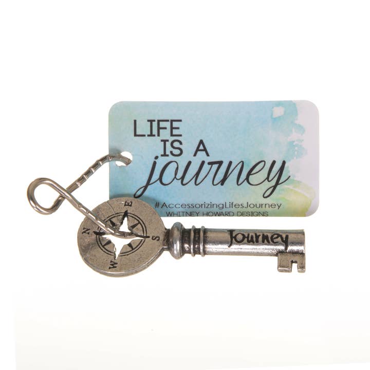 Whitney Howard Designs - Wholesale Pendant/Charm Necklace - Vintage key charms with meaningful words, wearable statement11