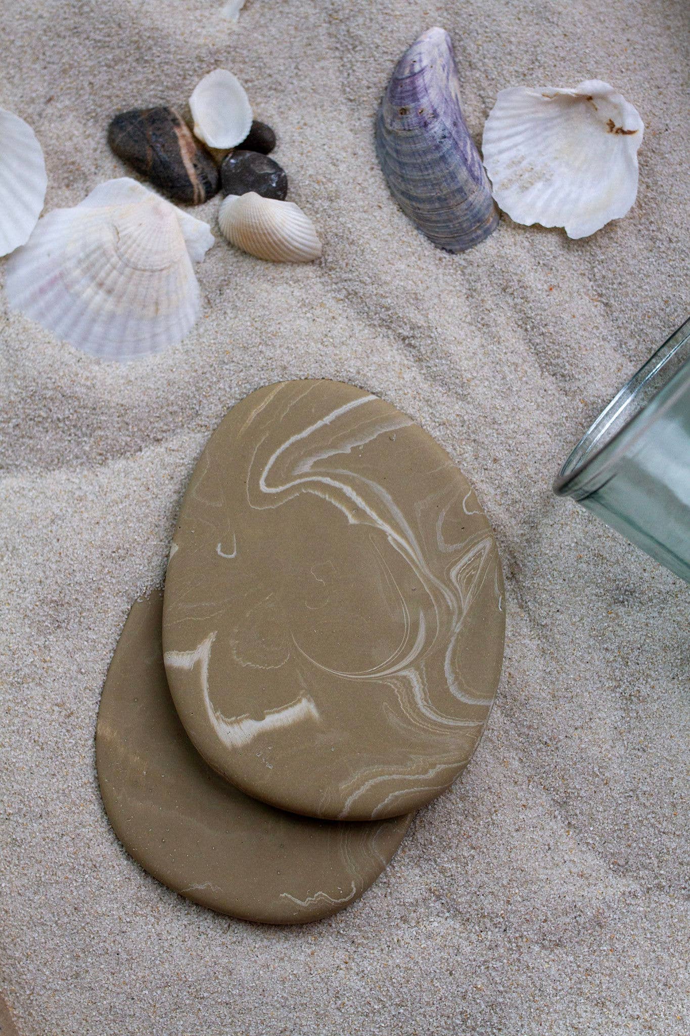 Calico Collective – wholesale Coasters – Pebble Coaster Set - Drift3