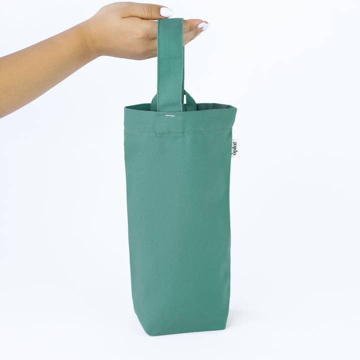 Aplat LLC - Wholesale Wine Tote - Vin Single Bottle Tote | Kale2