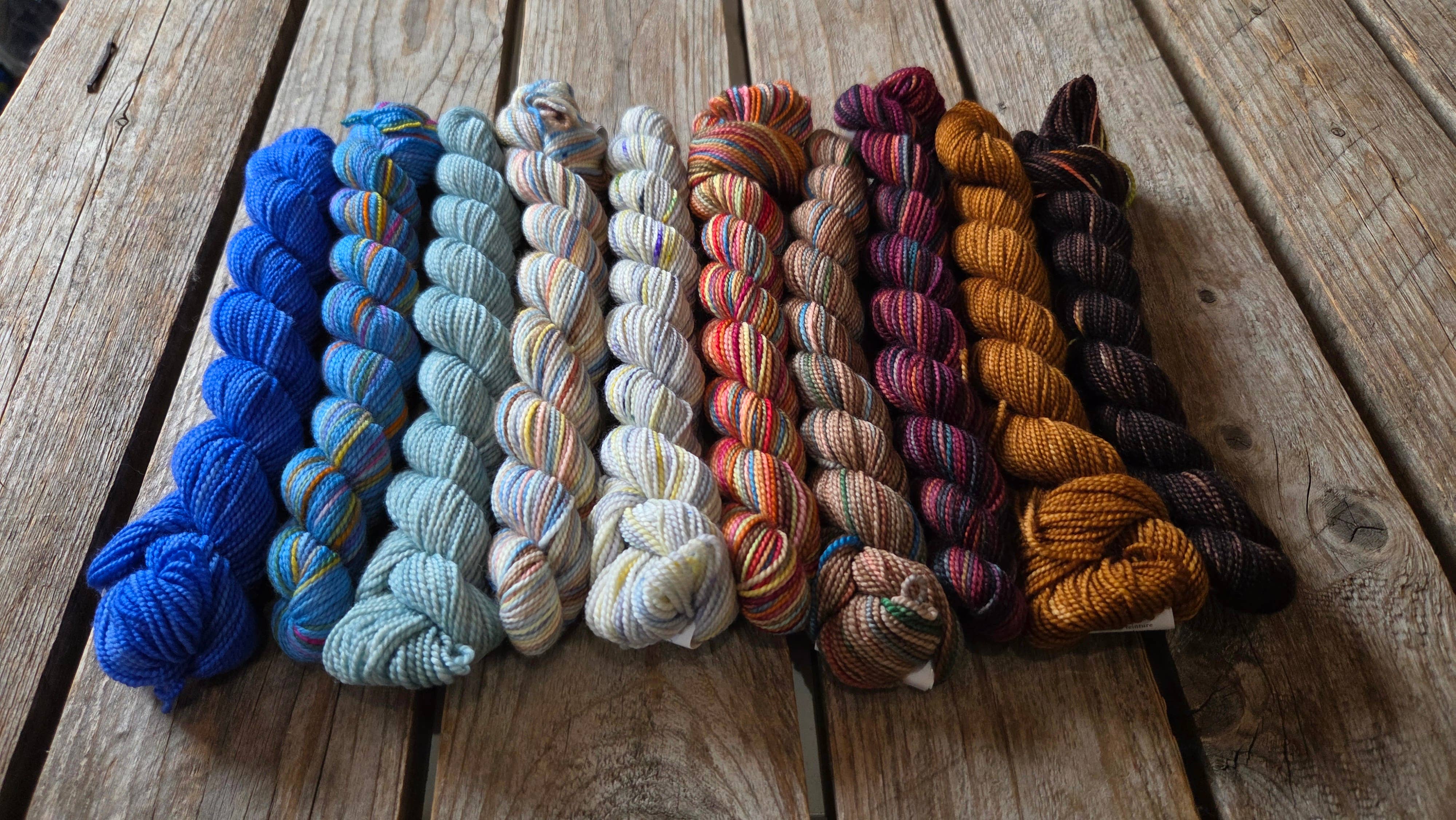 Koigu Wool Designs - Wholesale Yarn - Wibbly-Wobbly Scarf Mini Skein Sets (LYS DAY 2026)35