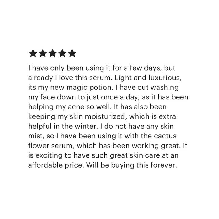 Mother Mountain Herbals - Wholesale Facial Serum/Concentrate - Prickly Pear Serum8