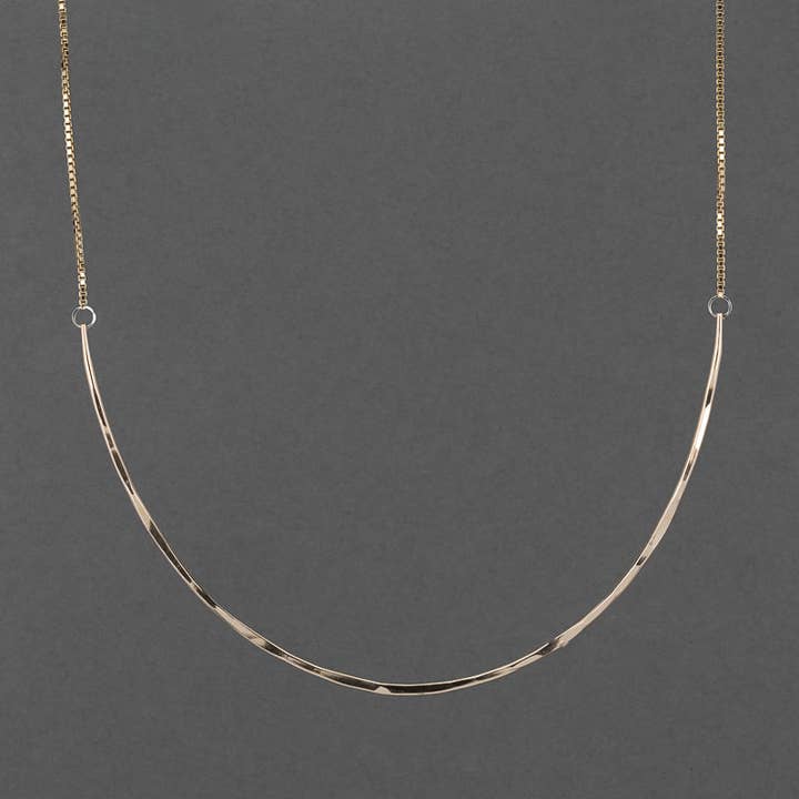 IMPRESS GOLD-FILL COLLAR for wholesale by HALEY LEBEUF JEWELRY