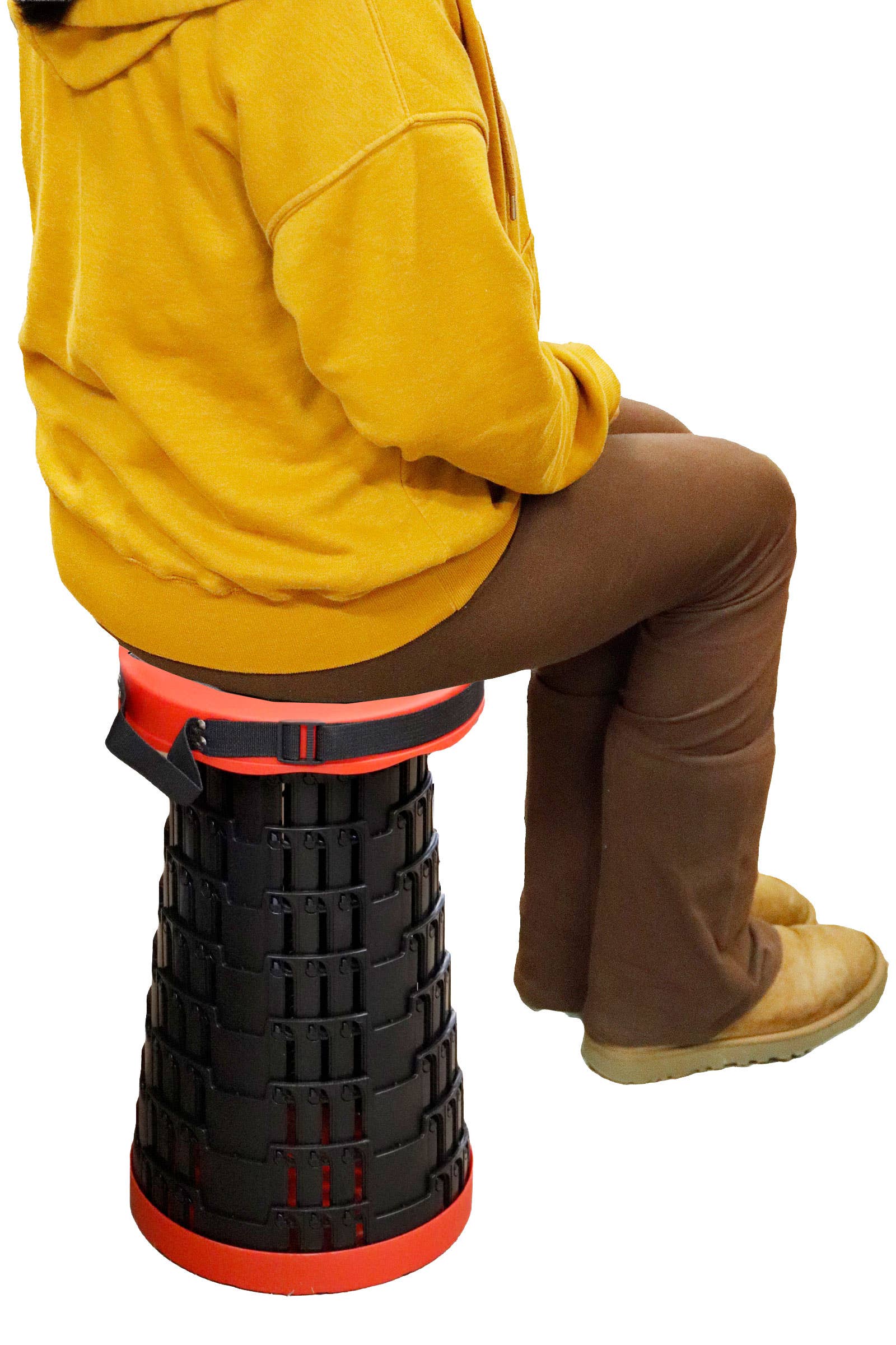 ASSORTED Black Portable Retractable Telescoping Stool for wholesale on Faire1