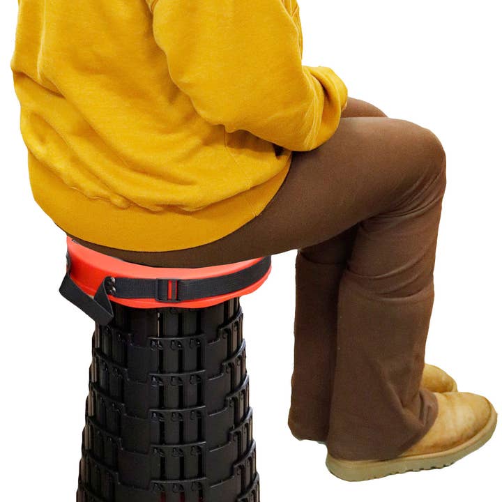 ASSORTED Black Portable Retractable Telescoping Stool for wholesale on Faire1