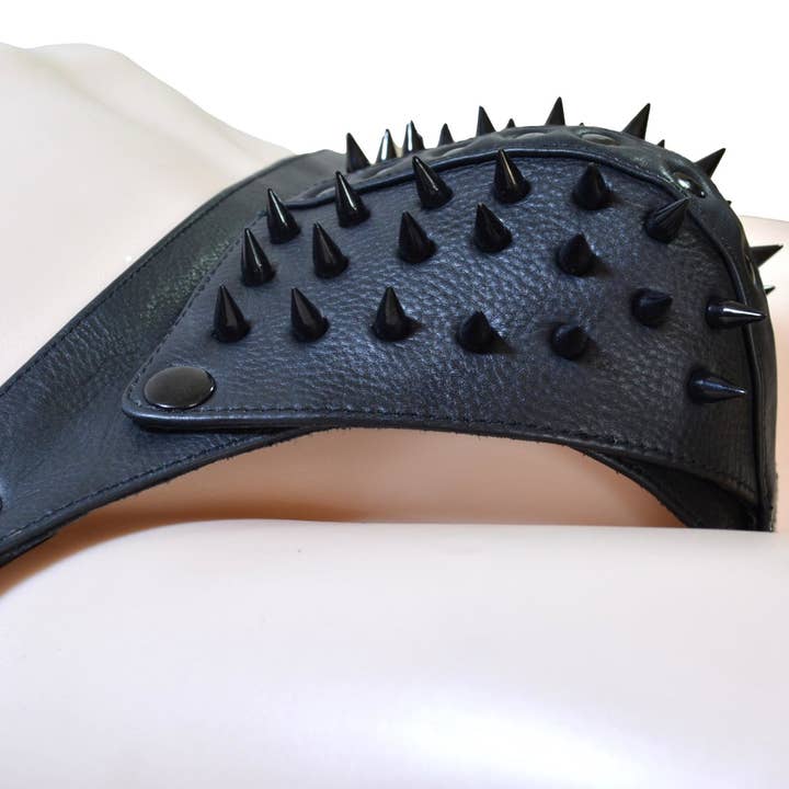 Meninleather - Wholesale Underwear - Men's - Leather Underwear codpiece Jocks Boxer Briefs Jockstraps spike stud1