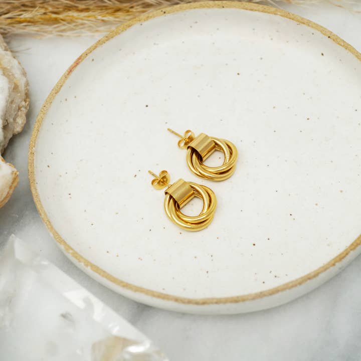 Gold Knocker Studs for wholesale by Subject II Change