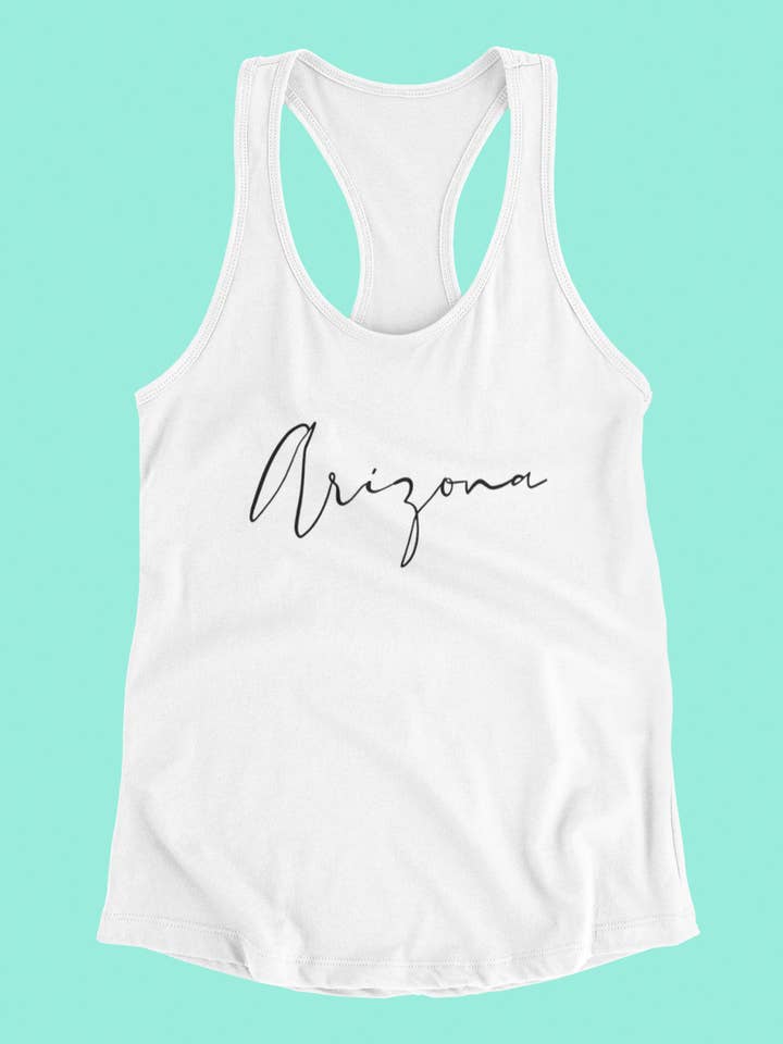 Tanque cursivo de Arizona para venta al por mayor de Zona Junkie