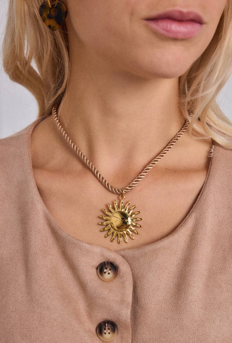 oro Collana in acciaio inossidabile 224AQ168 in vendita all'ingrosso su Faire1