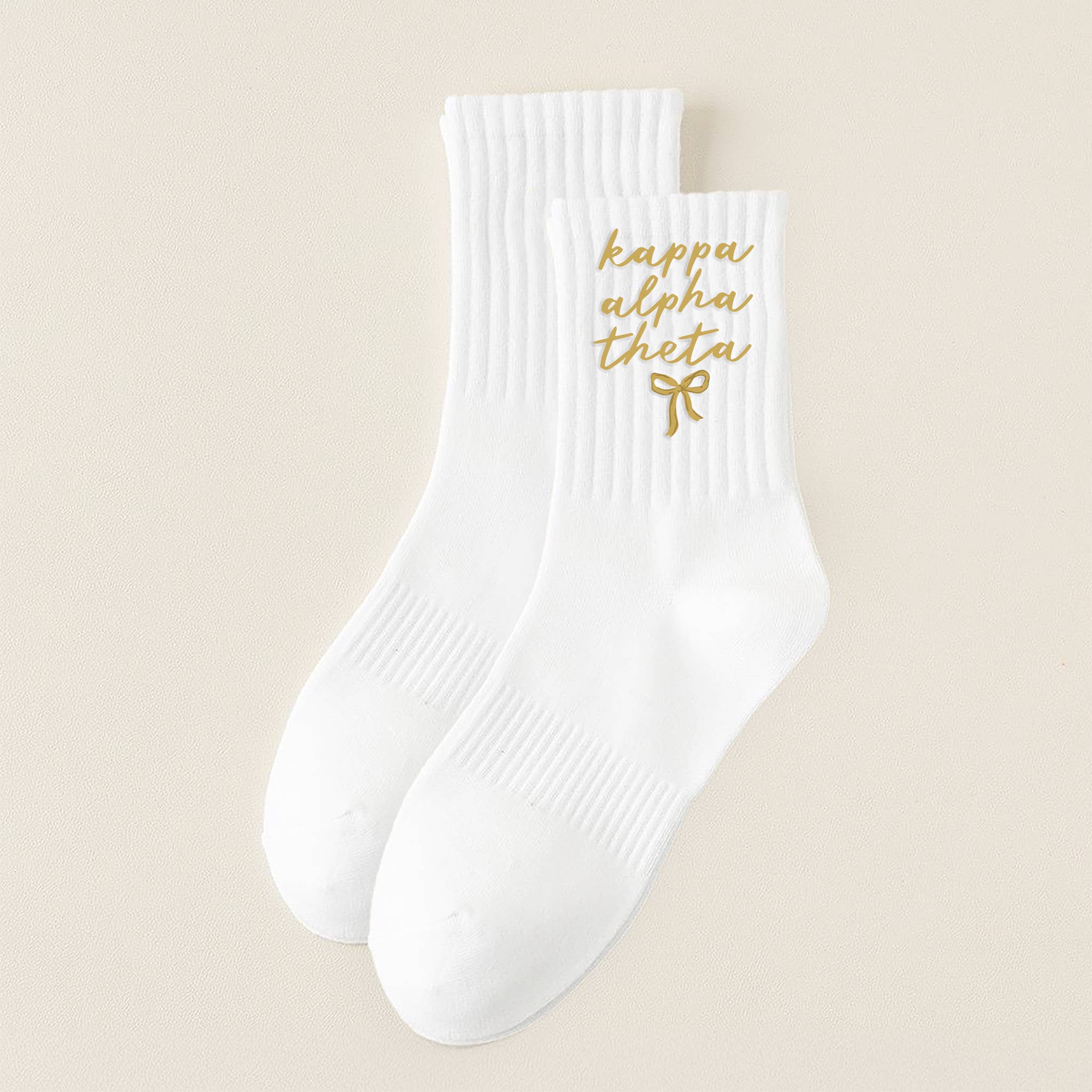 The Darling Effect - Vente Porte-clés – femme - Chaussettes montantes brodées de sororité30