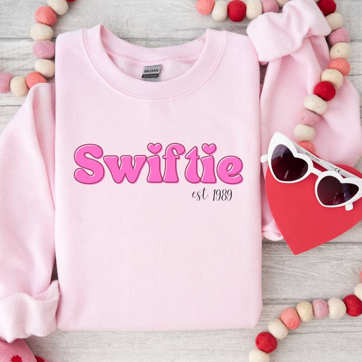 Swiftie Est 1989 Fan Graphic Sweatshirt for wholesale by TheKingShirt