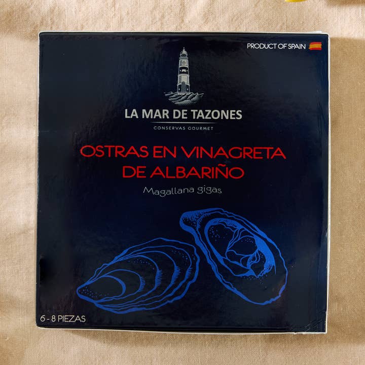 Huîtres Naturelles La Mar de Tazones en Vinaigrette d'Albariño pour la vente par Lata