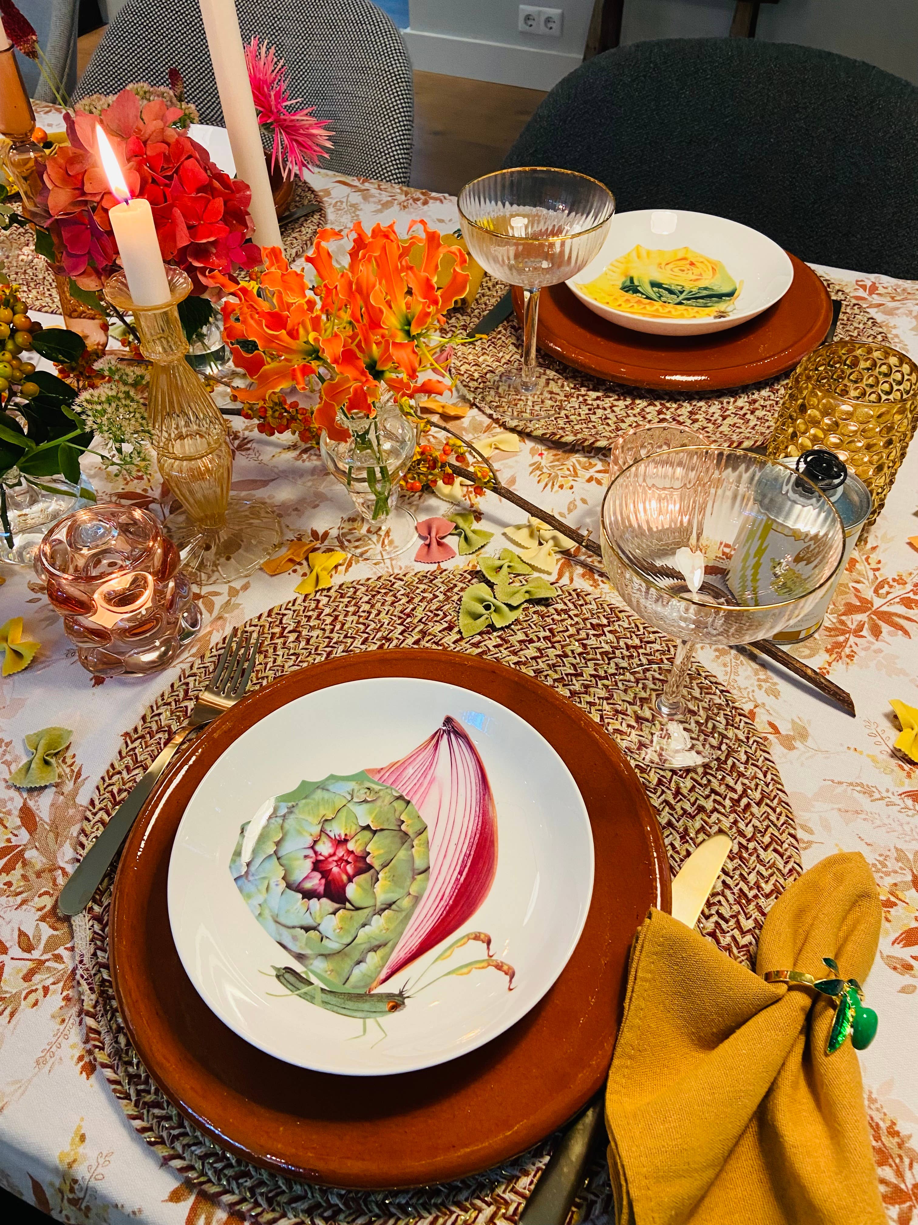 Bordy's - Wholesale Dinner Plate - The Dolce Vita of a Farfalla - Piatti Fondi21