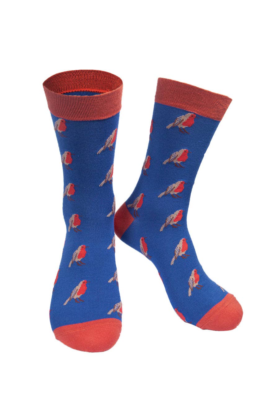 Sock Talk – Großhandel Socken – Herren – Herren Bambussocken Rotkehlchensocken Weihnachten0