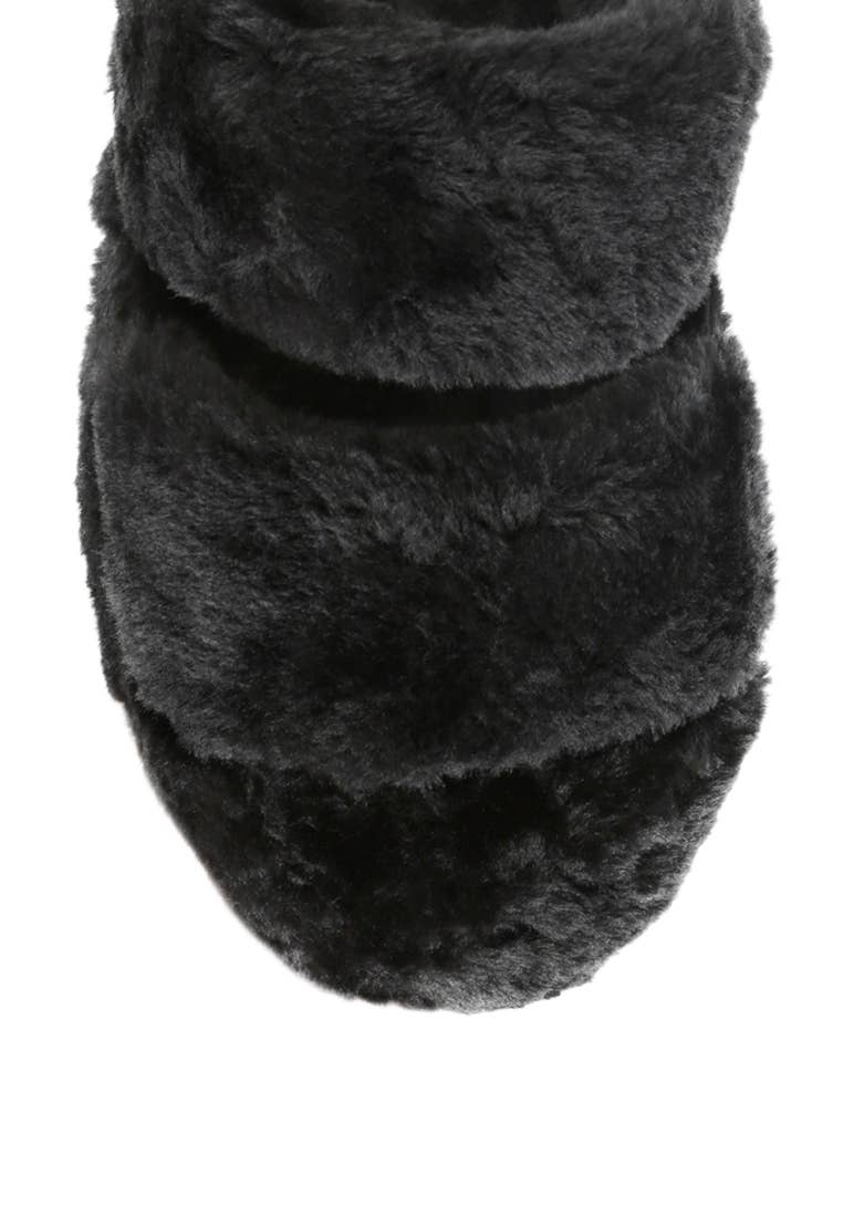 Rag Company – wholesale Slippers – Women's – SMOOTHIE FUR SLIP-ON FLATS8