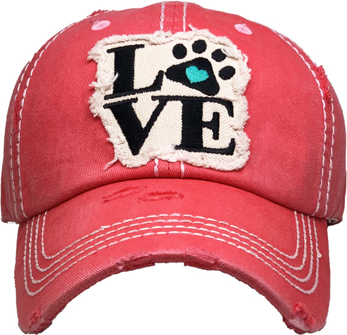 KBETHOS - Wholesale Baseball Cap - Women's - Paw Love Vintage Ballcap21