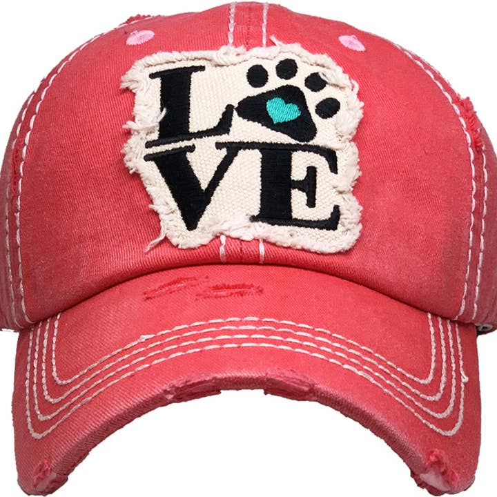 KBETHOS - Wholesale Baseball Cap - Women's - Paw Love Vintage Ballcap21