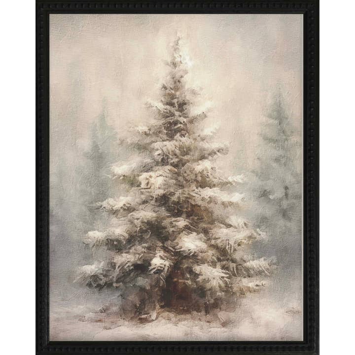 16x20 Black Bead Gallery Frame - Vintage Christmas Tree for wholesale by Brayden and Brooks